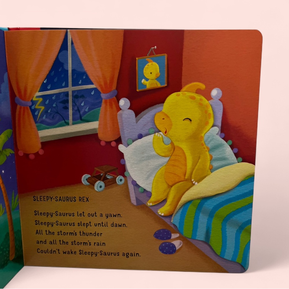 Dinosaur Dinosaur Say Good Night & Other Nursery Rhymes Soft Board Book - Picture 6 of 7